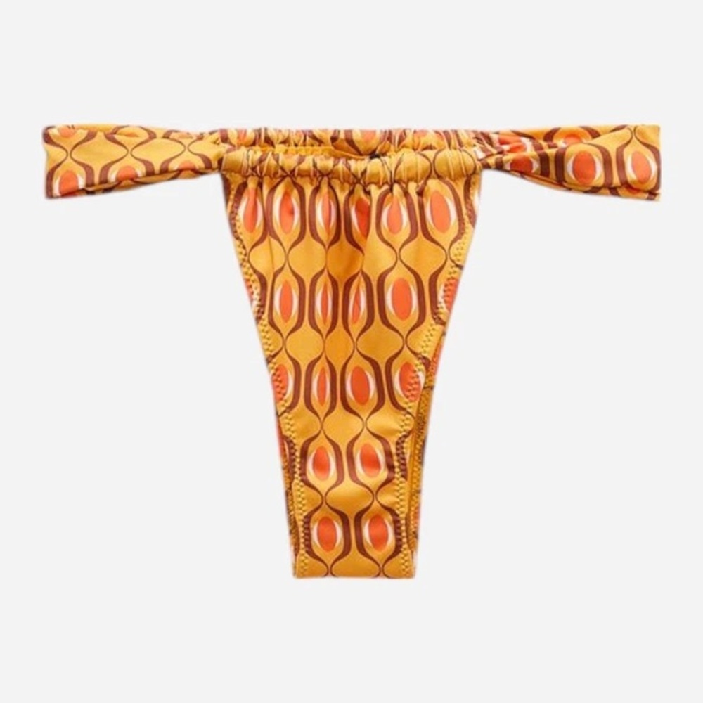 ZARA CURTAIN STYLE BIKINI BOTTOM